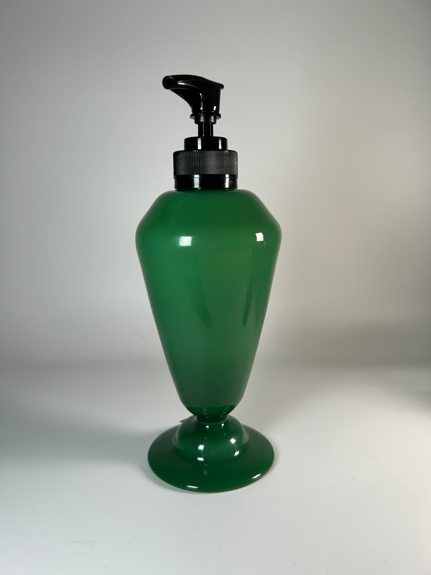 jade green soap dispenser