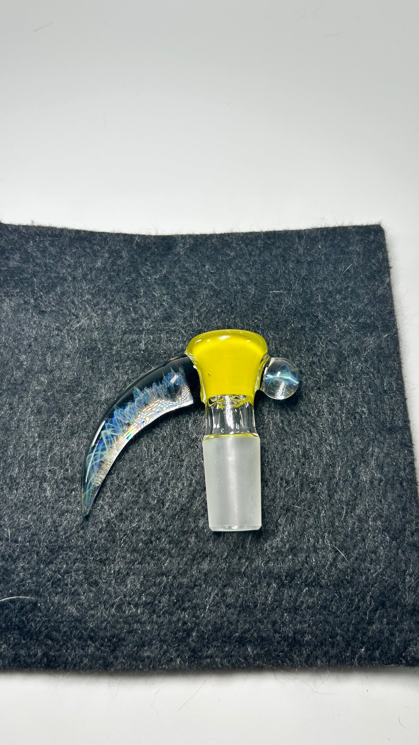 encased yellow/ fume 18mm slide