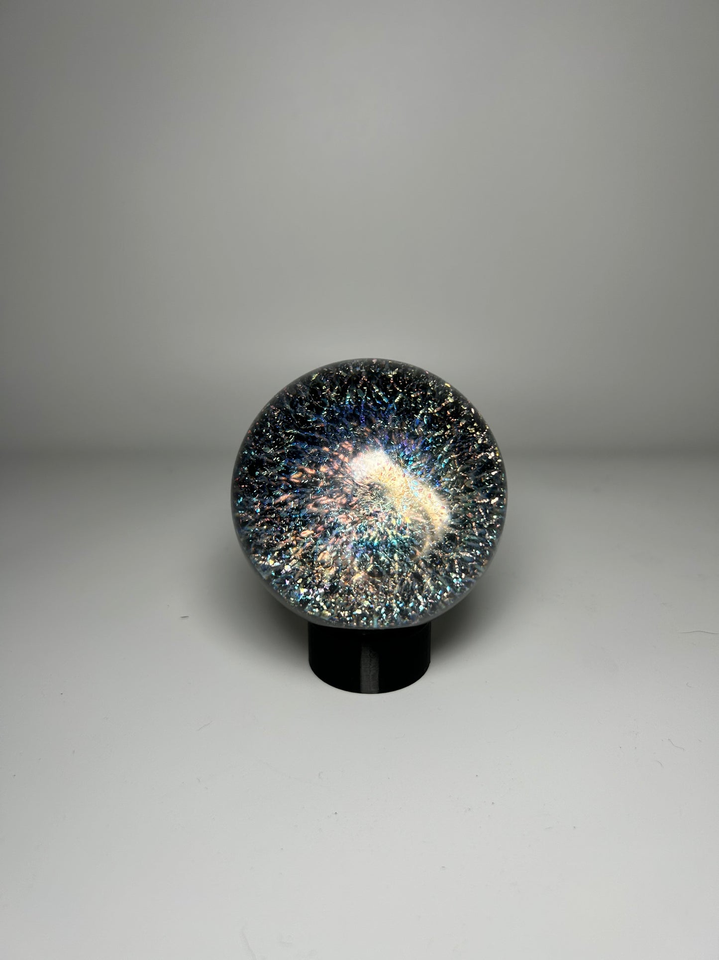 dichro galaxy marble with electrum backing