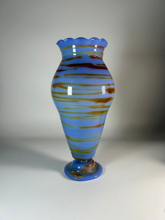 swirled medium vase
