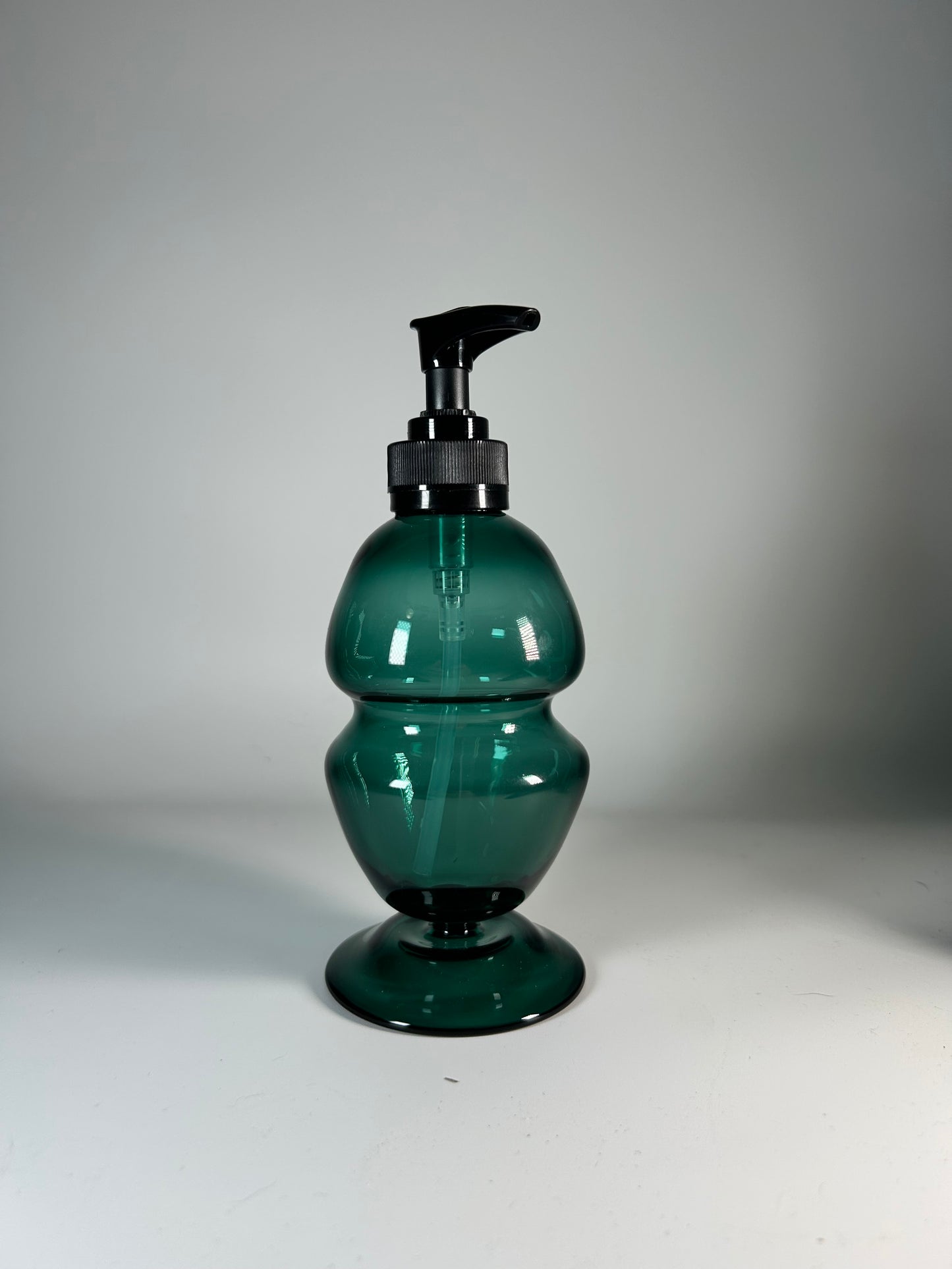lake green soap dispenser