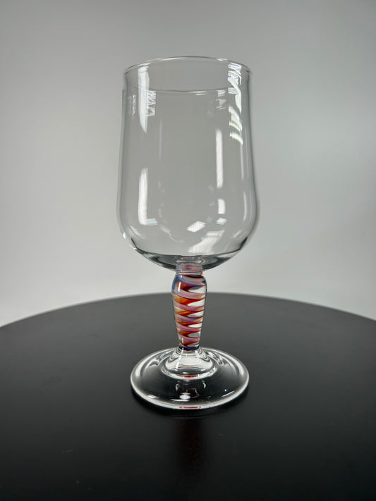 pomegranate/ ghost taster glass